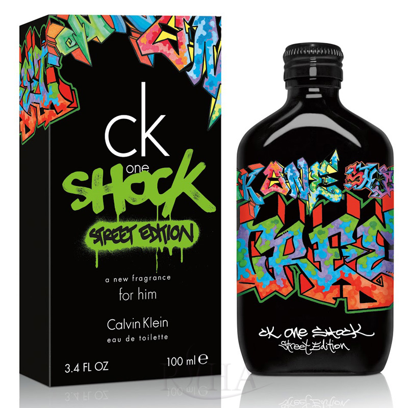 Calvin klein shock street fashion edition for her