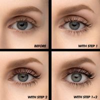 giftset mascara step 2 for Women 2pcs Make up for ever