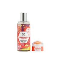 hair perfume giftset Pomegranate and Red Berry  Women and Men 2 pcs The Body Shop