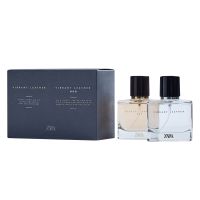 perfume giftset vibrant leather for Men 2pcs Zara