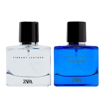 perfume giftset  vibrant leather Eau de Parfum for Men 2pcs Zara