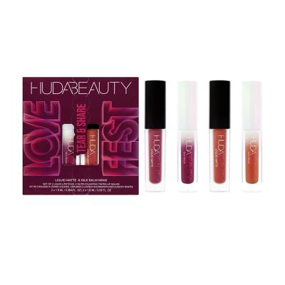 giftset tear & share lovefest for Women 4pcs Huda Beauty