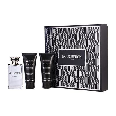 giftset Quatre Pour Homme for Men 3pcs Boucheron