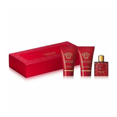 giftset Eros Flame for Men 3pcs Versace