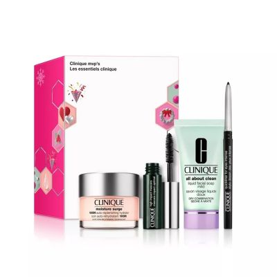 giftset makeup and skincare clinique mvp`s for Women 4pcs Clinique