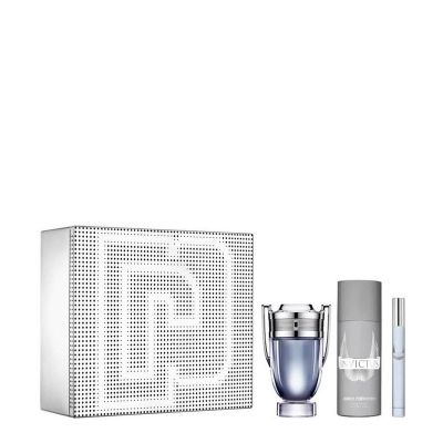 giftset Invictus Eau de Toilette for Men 3pcs Paco Rabanne