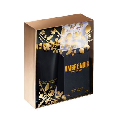 giftset Ambre Noir for Men 2 pcs Yves Rocher