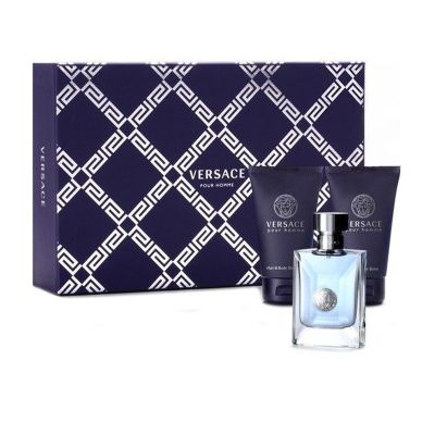 giftset Versace Pour Homme for Men 3pcs Versace