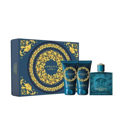 giftset eros eau de toilette for Men 3 pcs Versace