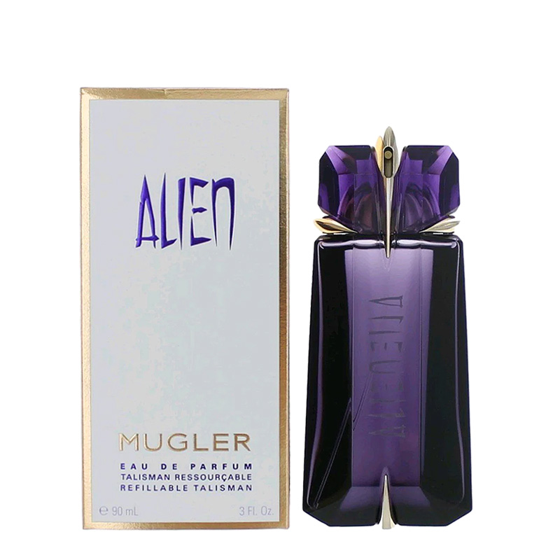 Thierry Mugler Alien Edp for Women - Refillable, 3 outlet Fl Oz- 90 ml, oriental woody