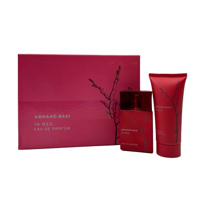 giftset In Red Women and Men 2 pcs Armand Basi