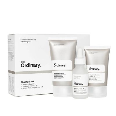 giftset the daily set for Women and Men 3 pcs Ordinary