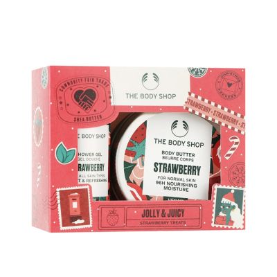 giftset jolly & juicy strawberry for Women 2 pcs The Body Shop