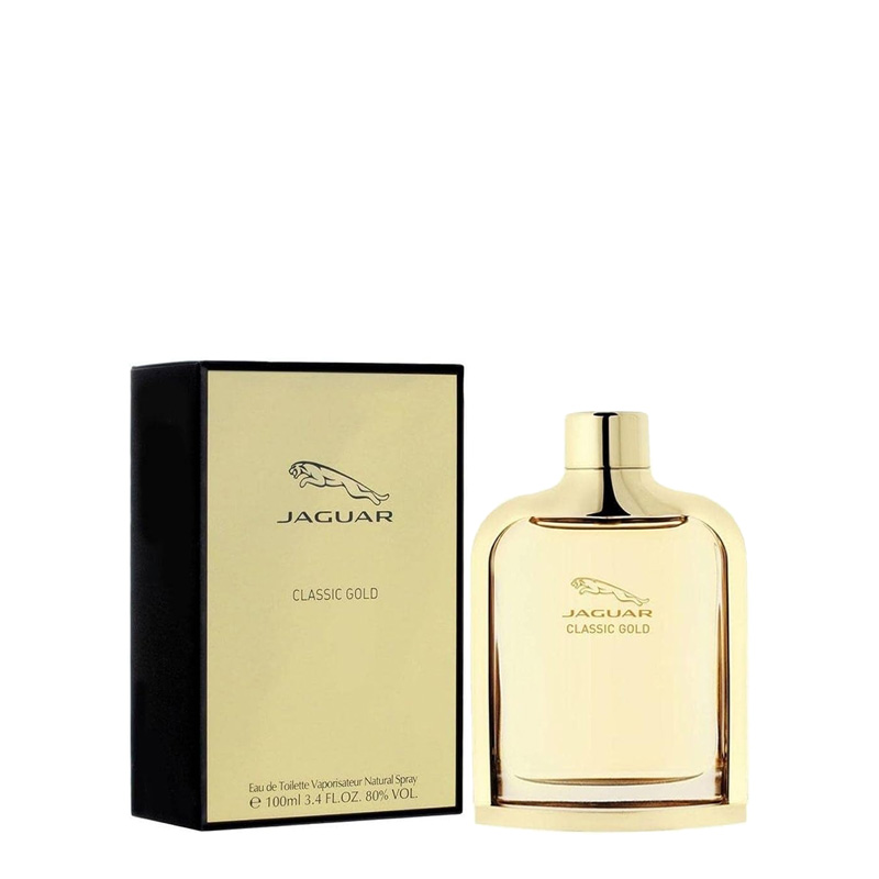 Classic Gold Eau de Toilette For Men Jaguar perfume fragrance Riah