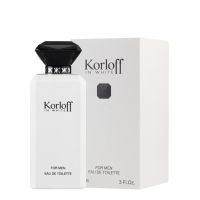 Korloff In White Eau de Toilette For Men Korloff