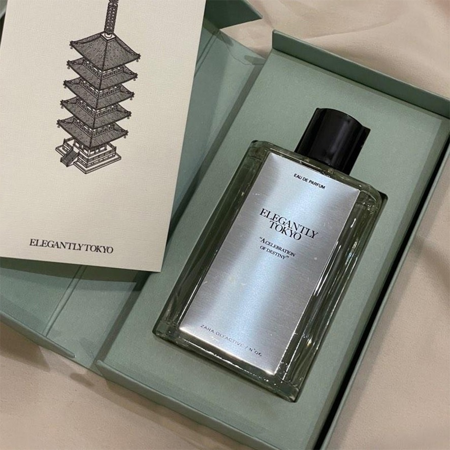 Elegantly Tokyo Eau de Parfum Women and Men Zara perfume