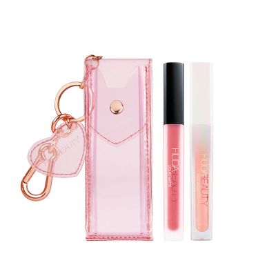 giftset cherry blossom lips for Women 2 pcs Huda Beauty