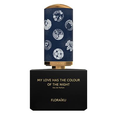 My Love Has the Colour of the Night Eau de Parfum for Women and Men Floraiku