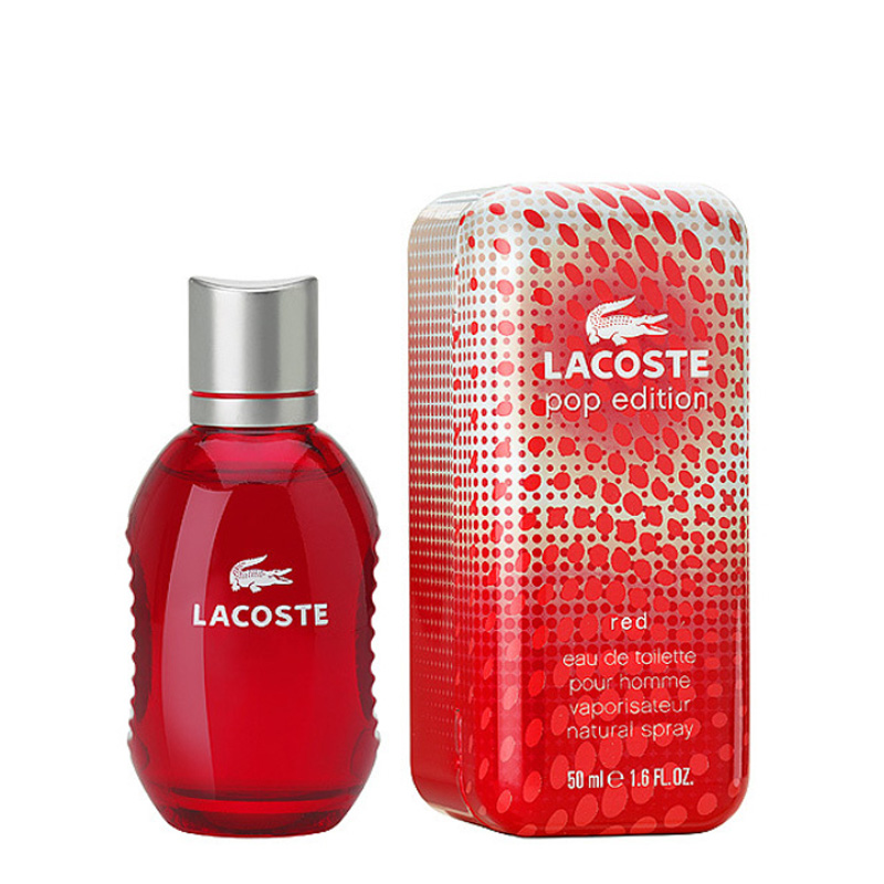 Lacoste perfume red best sale