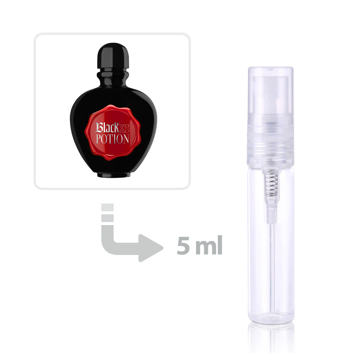 Fragrance Paco Rabanne Black Xs Potion For Her Black XS Potion Eau