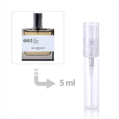 603 Cuir Encens Feve Tonka Eau de Parfum Women and Men Bon Parfumeur