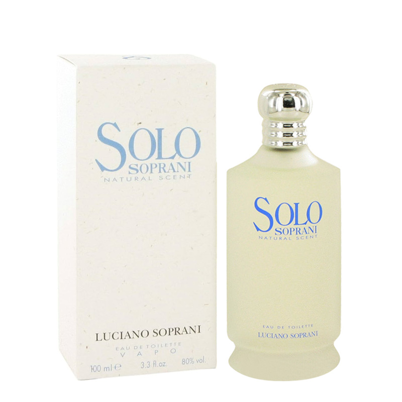 Solo Soprani Eau de Toilette for Women and Men Luciano Soprani