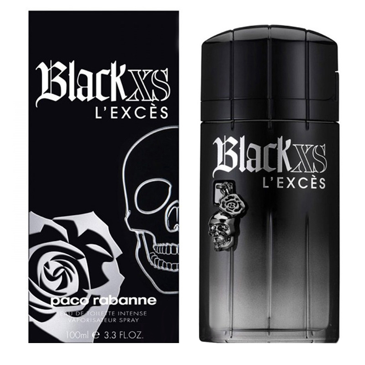 Black XS L Exces Eau de Toilette For Men Paco Rabanne perfume fragrance Riah