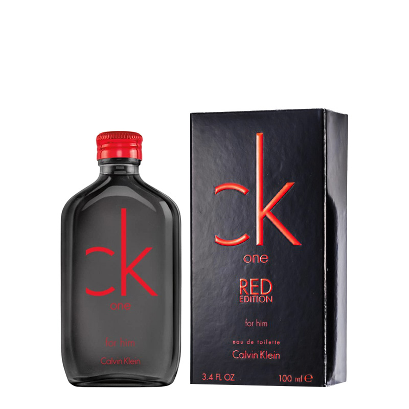 CK One Red Edition for Him Eau de Toilette for Men perfume