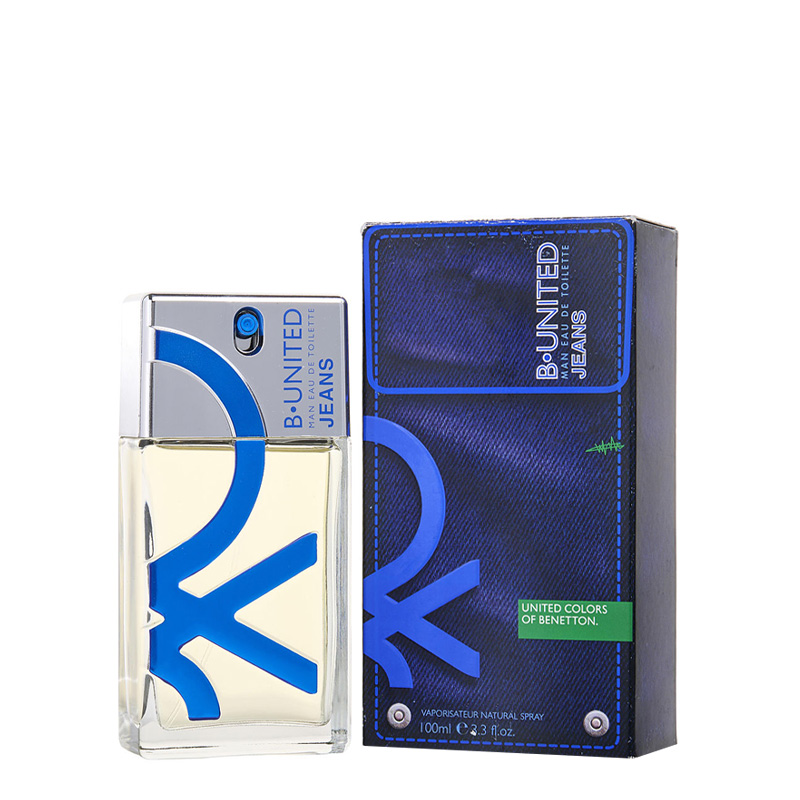 B United Jeans Eau de Toilette for Men Benetton perfume fragrance Riah