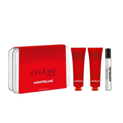 giftset legend red for Men 3 pcs Mont Blanc