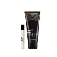 giftset after shave balm and Legend Night Eau de Parfum sample for Men 2pcs Mont Blanc