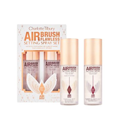 giftset air brush flawless setting spray for Women 2 pcs Charlotte Tilbury