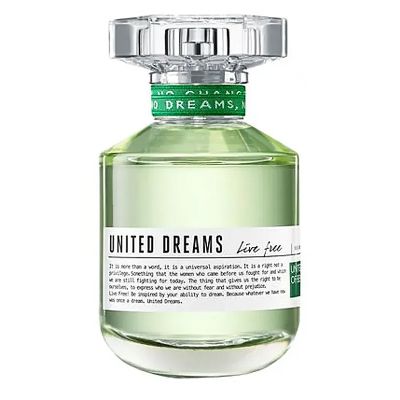 United Dreams Live Free Eau de Toilette for Women Benetton