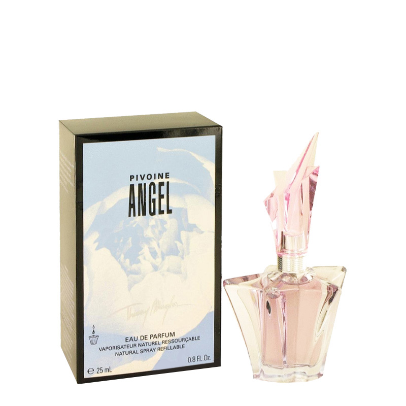 Angel Pivoine by Thierry Mugler 0.8 good fl.oz/ 25 ml Eau de parfum refillaable spray