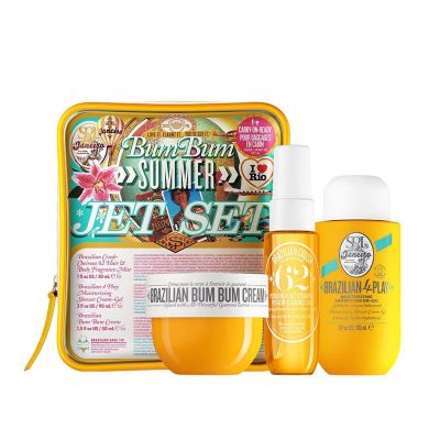 giftset bum bum jet set for Women and Men 4 pcs sol de janeiro