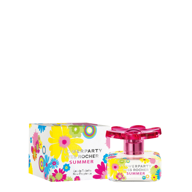 Eau De Toilette Flowerparty Summer Yves Rocher 30ml - Neuf Sans Boîte, Senteur Agrume Floral