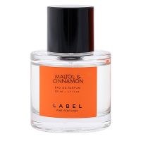 Maltol Cinnamon Eau de Parfum Women and Men Label