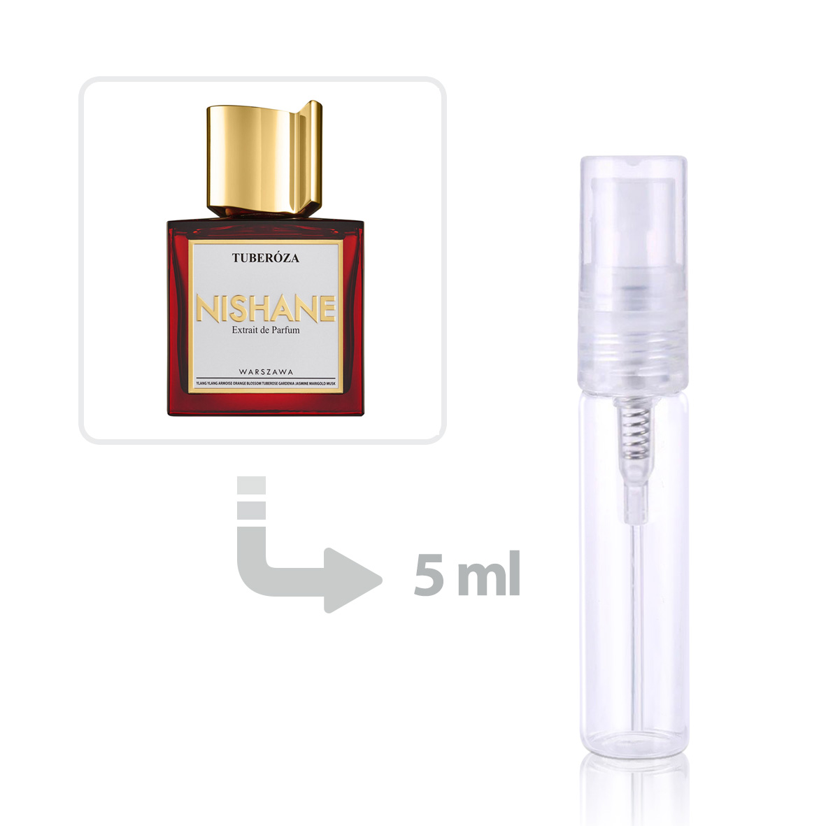 Tuberoza Extrait de Parfum Women and Men Nishane perfume