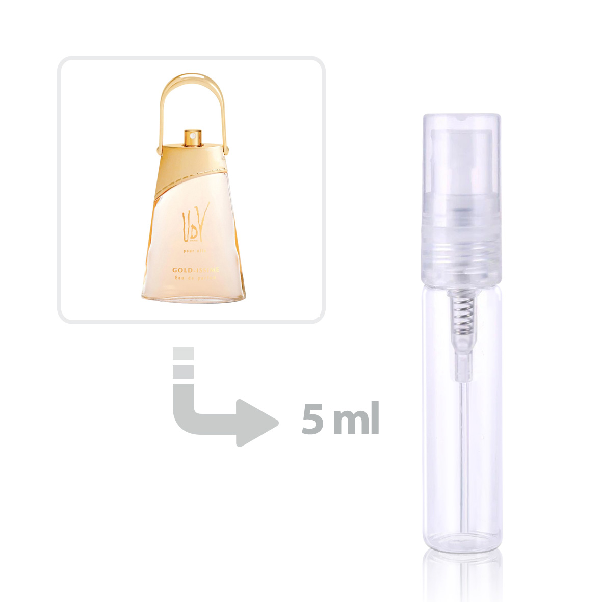 Issime Eau De Udv Gold Issime Perfume NEW ULRIC DE VARENS UDV GOLD