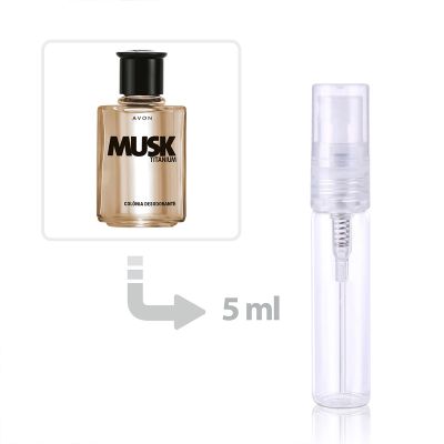 Musk Titanium Eau de Toilette for Women and Men