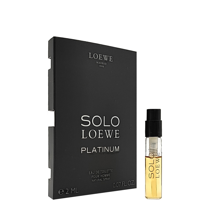 Solo Platinum Eau de Toilette For Men Loewe perfume fragrance Riah