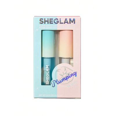 giftset lip balm Plump Addict Hot and Cold Gloss Women 2 pcs Sheglam