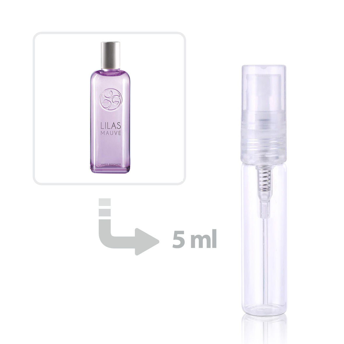 Eau De Toilette Lilas Mauve Yves Rocher 100 Ml - Pleine, Boîte Incluse (neuf)