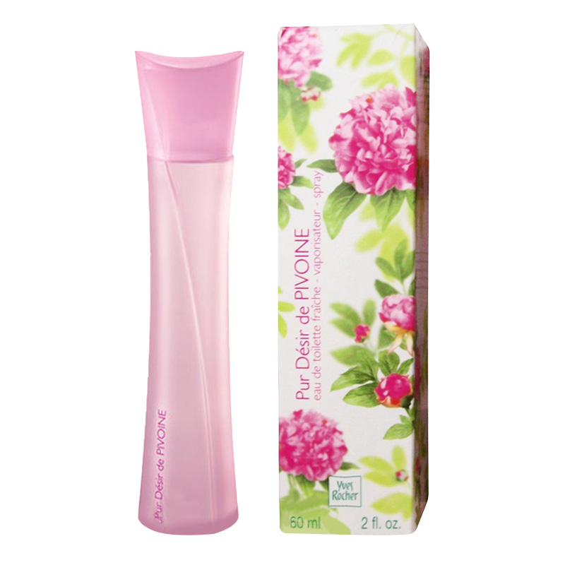 Eau De Toilette Yves Rocher "Pur Désir De Pivoine" 60 Ml - Neuf, Parfum Fleuri Frais