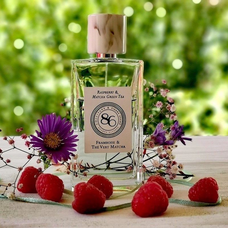 ロクシタン　オードパルファム　ラズベリー　抹茶　86 Raspberry & Matcha Green Tea Framboise & The Vert Matcha Eau de