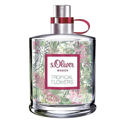 Tropical Flowers Eau de Toilette for Women S Oliver