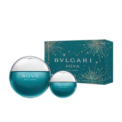 Perfume and miniatures giftset Aqva pour homme for Men 2 pcs Bvlgari