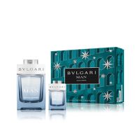 Perfume and miniatures giftset Man Glacial Essence for Men 2 pcs Bvlgari