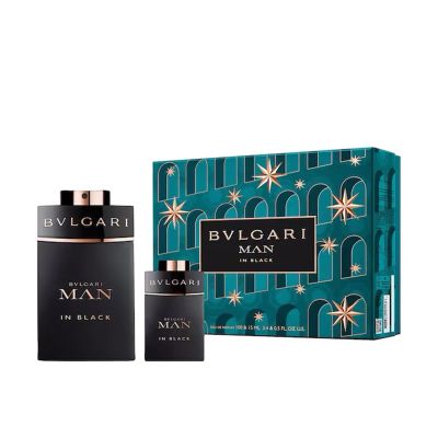 Perfume and miniatures giftset Man In Black for  Men 2 pcs Bvlgari