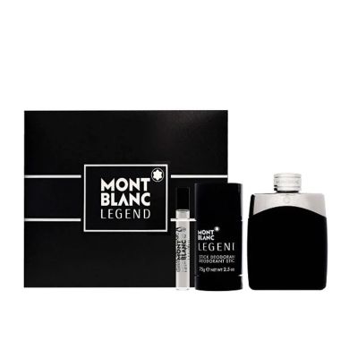 giftset Legend Eau de Toilette for Men 3 pcs Mont Blanc